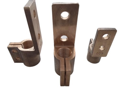 Зажим контактный НН к ТМ-1000 (М33х2.0) с 2-я отверстиями Электрофарфор ЦБ-00003903