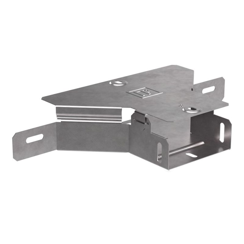 Ответвитель для лотка горизонтальный 100х50 с крышкой Стандарт Промрукав PR16.1173