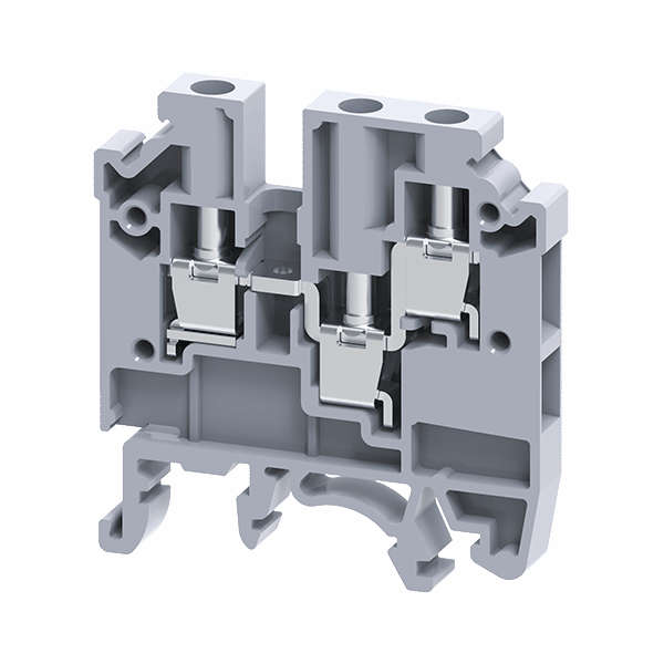 Клемма с тремя контактами винтовая OptiClip СMC-2.5-TRIPLET-(0.2-4)-I сер. КЭАЗ 289829