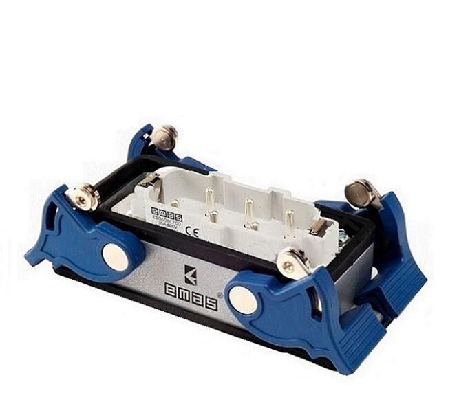 Вилка низкая 2-фиксатора для панели 6 полюсов 35А EMAS EBM606FM44