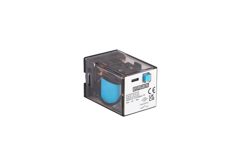 Реле на 8 выводов 24В DС (2 переключающих контакта) EMAS RE1P08DC024