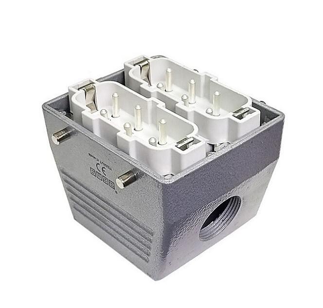 Вилка боковой ввод 12 полюсов 35А EMAS EBM612FU10