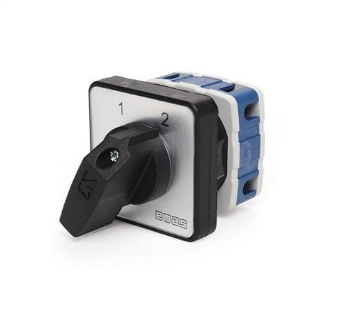 Переключатель полюсов реверс. однофазный (1-2) 16А EMAS PSA016KD133S