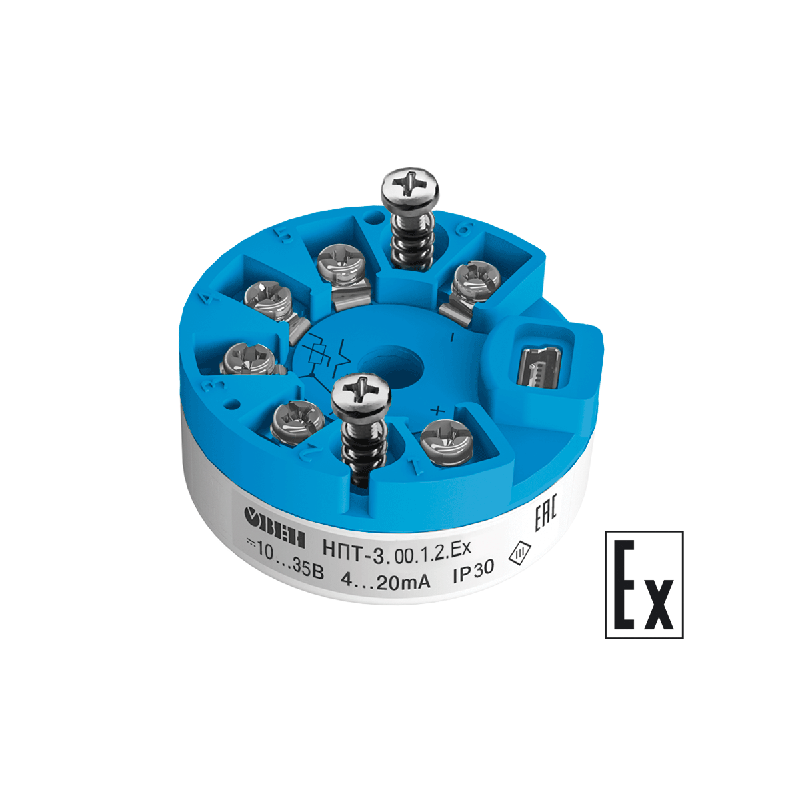 Преобразователь аналоговых сигналов измерительный НПТ-3.00.1.2 ОВЕН 52082