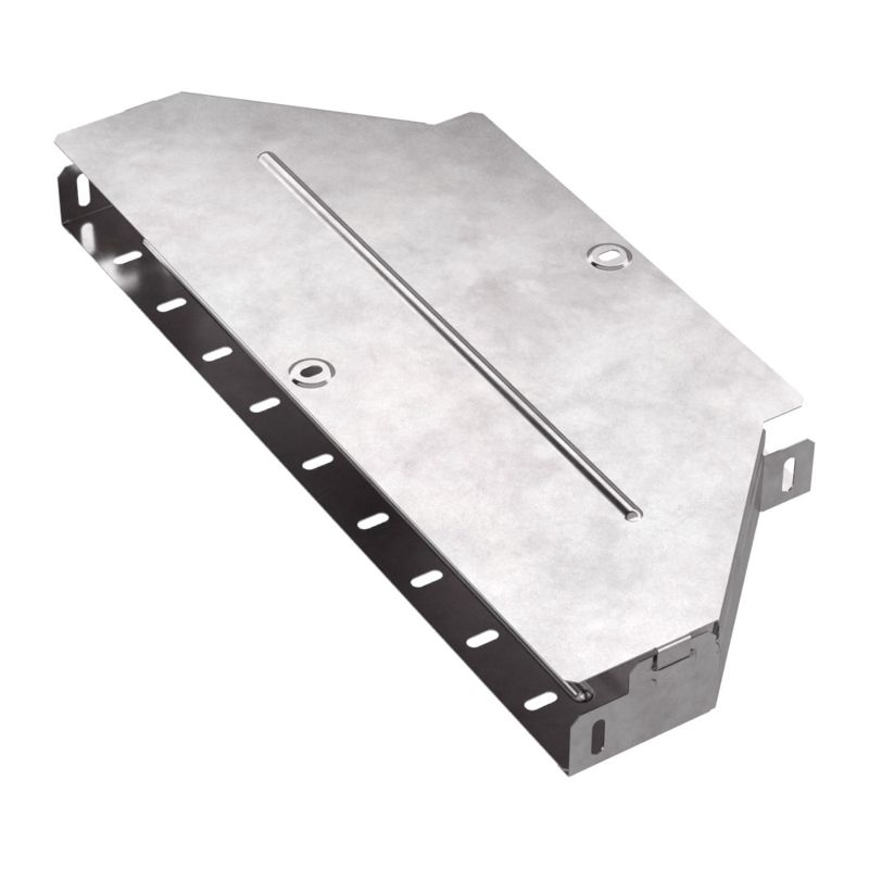 Переходник для лотка симметричный 500х300х50 с крышкой Стандарт Промрукав PR16.0664