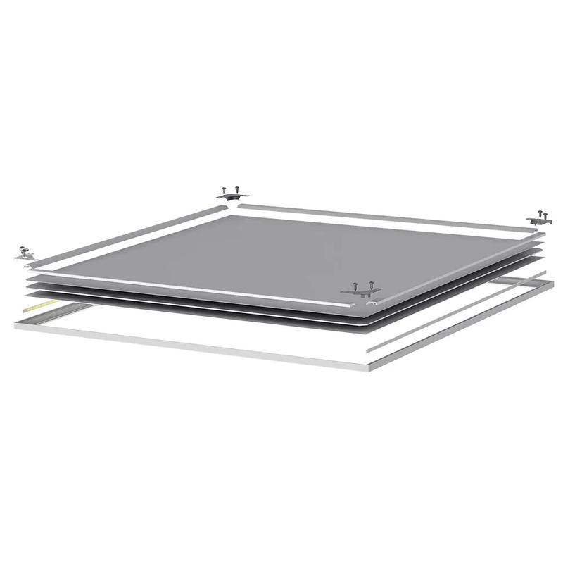 Светильник светодиодный KROKUS-PANEL-34-UGR 34Вт 6500К IP54/IP20 3500лм 600х600 clip-in 8мм панель бел. CSVT ЦБ000019321