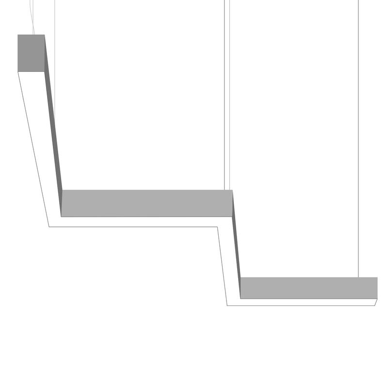 Светильник светодиодный BARRE-P-636-22 4000К IP20 подвесной черн. CSVT ЦБ000019435