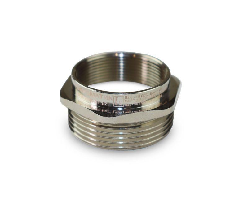 Муфта переходная Ex МПВЛ-М20-G3/4 Ех db e II Gb U ГОФРОМАТИК zeta30534