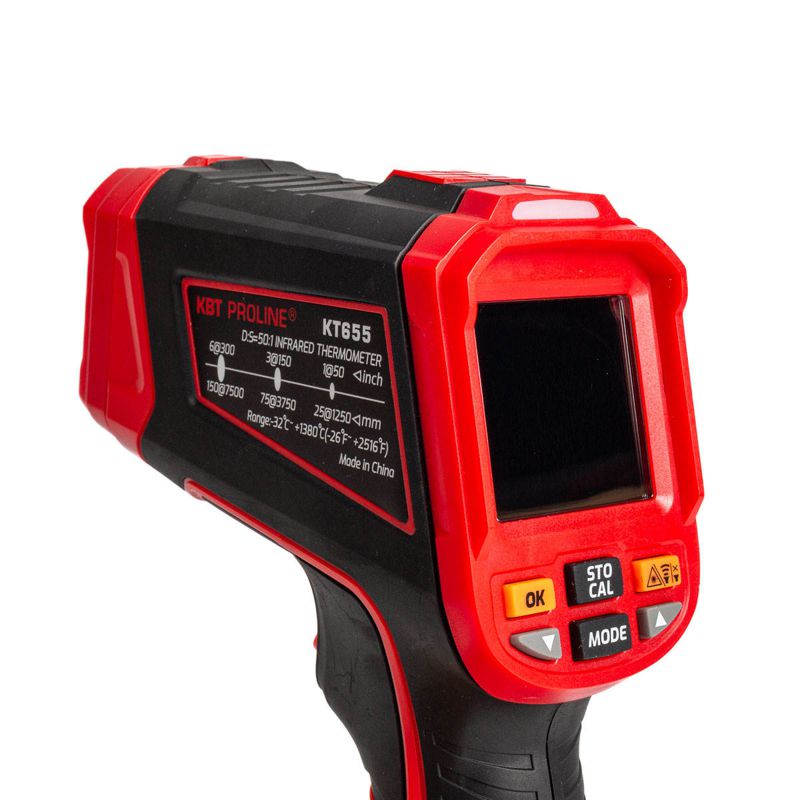 Пирометр бесконтактный цифровой KT 655 PROLINE КВТ 87247