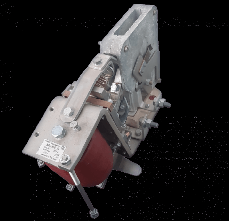 Контактор электромагнитный КПВ-604 У3 250А 220В 2НО+1НЗ IP00 без плиты задн. присоед. повторно-кратковремен. режим работы Электротехник ET007104