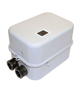 Пускатель электромагнитный ПМ12-040210 У2 В 40А 220В/50Гц 1НО IP54 нереверсивный с реле РТТ-121 28.0-40.0А в корпусе с кнопкой R Электротехник ET000261