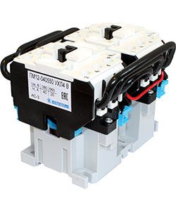 Пускатель электромагнитный ПМ12-040550 УХЛ4 В 40А 220В/50Гц 2НО IP20 реверсивный без реле Электротехник ET000248