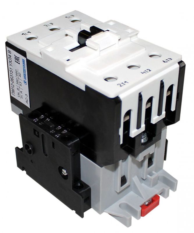 Пускатель электромагнитный ПМ12-063151 УХЛ4 В 63А 220В/50Гц 2НО+2НЗ IP20 нереверсивный без реле Электротехник ET013230