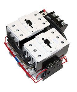 Пускатель электромагнитный ПМ12-063601 УХЛ4 В 63А 220В/50Гц 4НО+4НЗ IP00 реверсивный с реле РТТ-231 53.5-63.0А Электротехник ET000151
