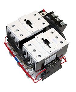 Пускатель электромагнитный ПМ12-063601 УХЛ4 В 63А 380В/50Гц 4НО+4НЗ IP00 реверсивный с реле РТТ-231 53.5-63.0А Электротехник ET000152