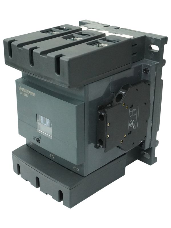 Контактор LC1E120M5 3п 120А 220В AC 1НО+1НЗ Электротехник ET014356