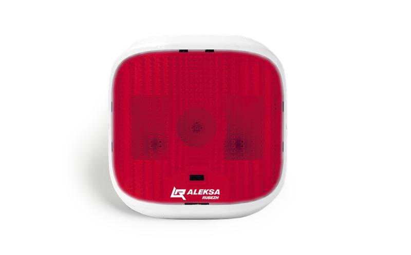Оповещатель охранно-пожарный комбинированный свето-звуковой радиоканальный ОПКП2б-8 "ALEKSA" Рубеж Rbz-156868