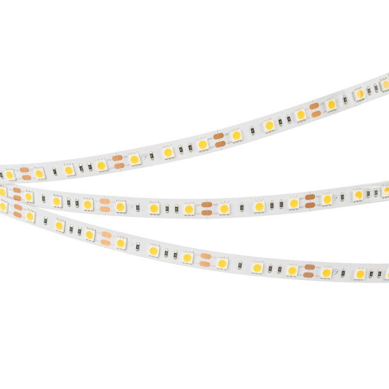 Лента светодиодная RT-B60-10mm 12V Warm 2700К 14.4Вт/м IP20 5060 (уп.5м) Arlight 012349(2)