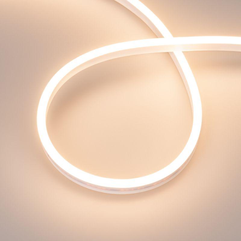 Лента светодиодная AURORA-PS-A120-12x6mm 24V Warm 3000К 10Вт/м IP65 2835 герметичная (уп.5м) Arlight 036675