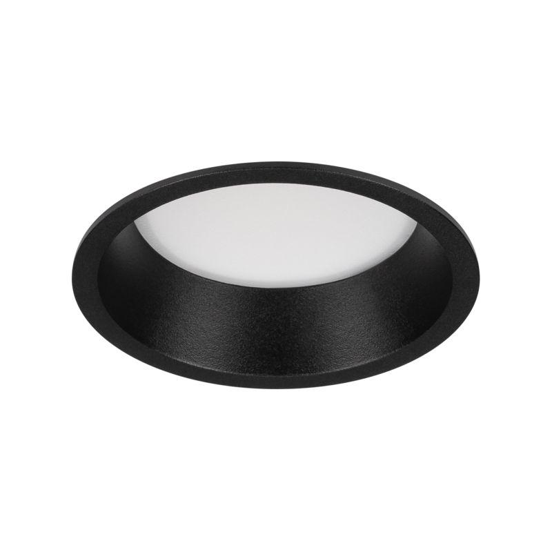 Светильник светодиодный MS-BREEZE-BUILT-R82-9W Day4000 BK 80 deg IP20 230В металл Arlight 035610
