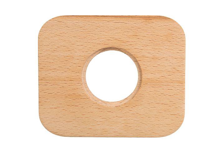 Рамка 1-м Шедель ретро Верди дерево бук натурэль Bironi BF5-610-10