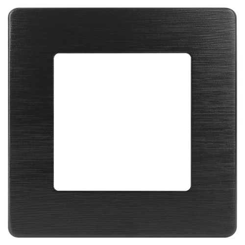Рамка 1-м 12-5101-06 сатин черн. Эра Б0052504