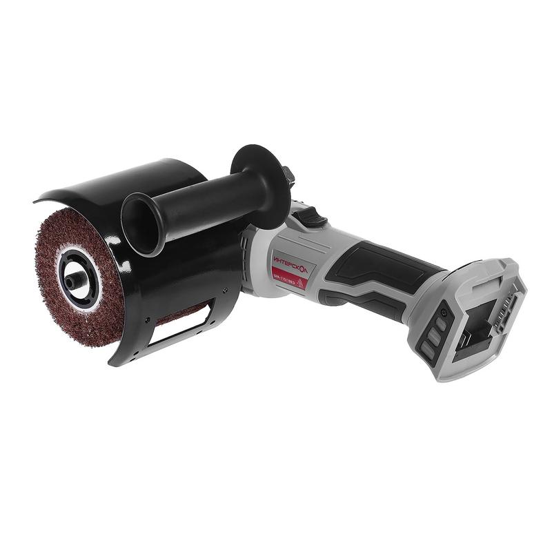 Машина шлифовальная щеточная аккумуляторная с бесщеточным двигателем ШМ-110/18ВЭ Li-ion АПИ (картон без аккум. и ЗУ) ИНТЕРСКОЛ 645.1.0.70