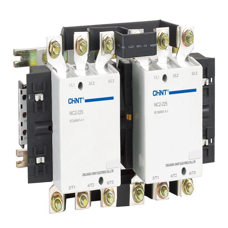 Контактор реверсивный NC2-225NS 225А 110В AC-3 50Гц (R) CHINT 235944