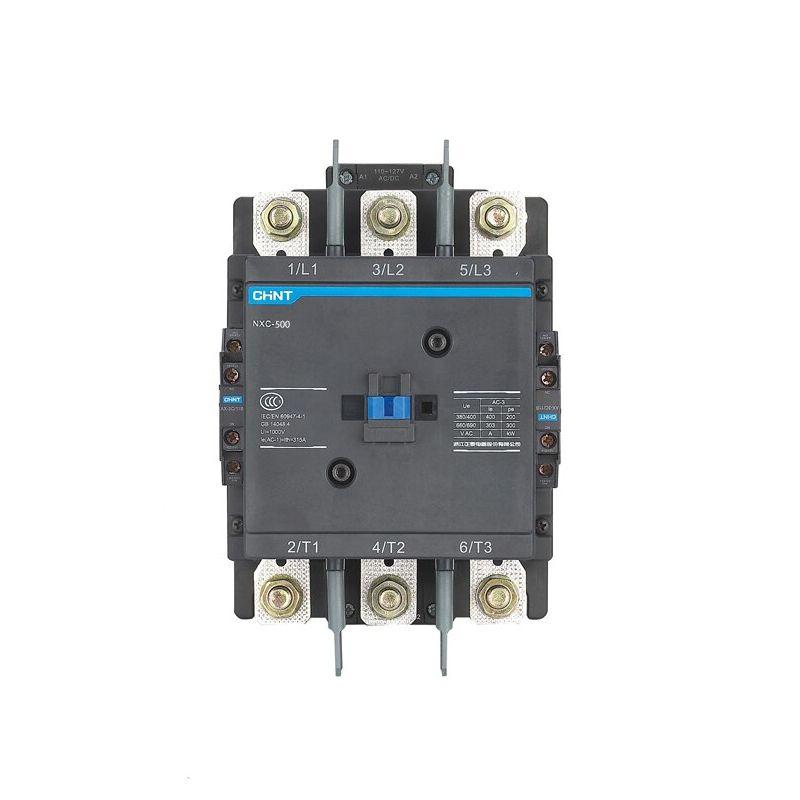 Контактор NXC-500 500А 110-127В AC/DC 2НО+2НЗ 50Гц (R) CHINT 836561