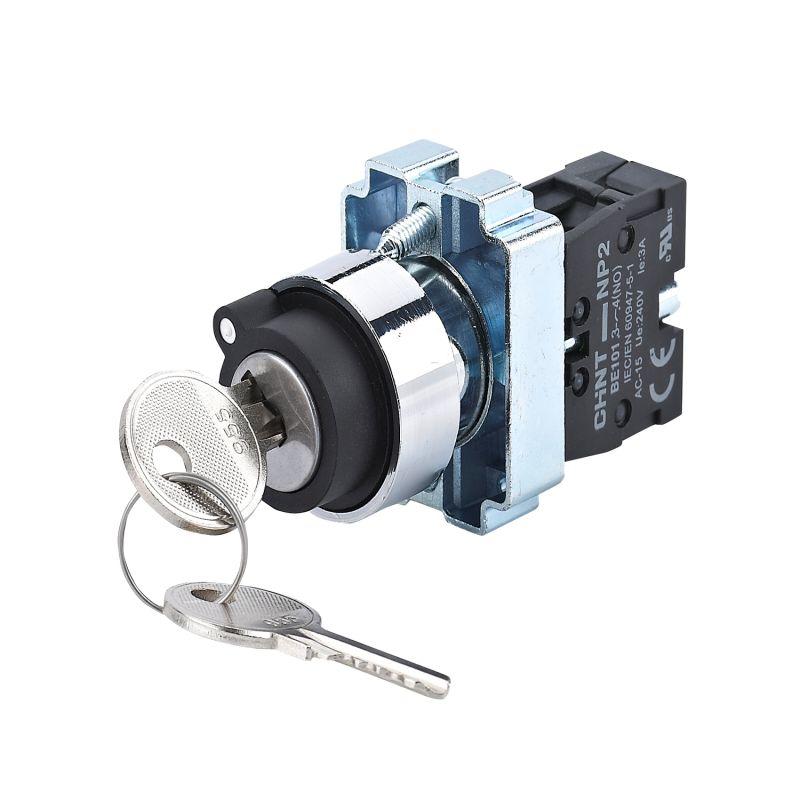 Переключатель NP2-BG31 3 положения фиксацией 1НО IP40 (R) CHINT 576045