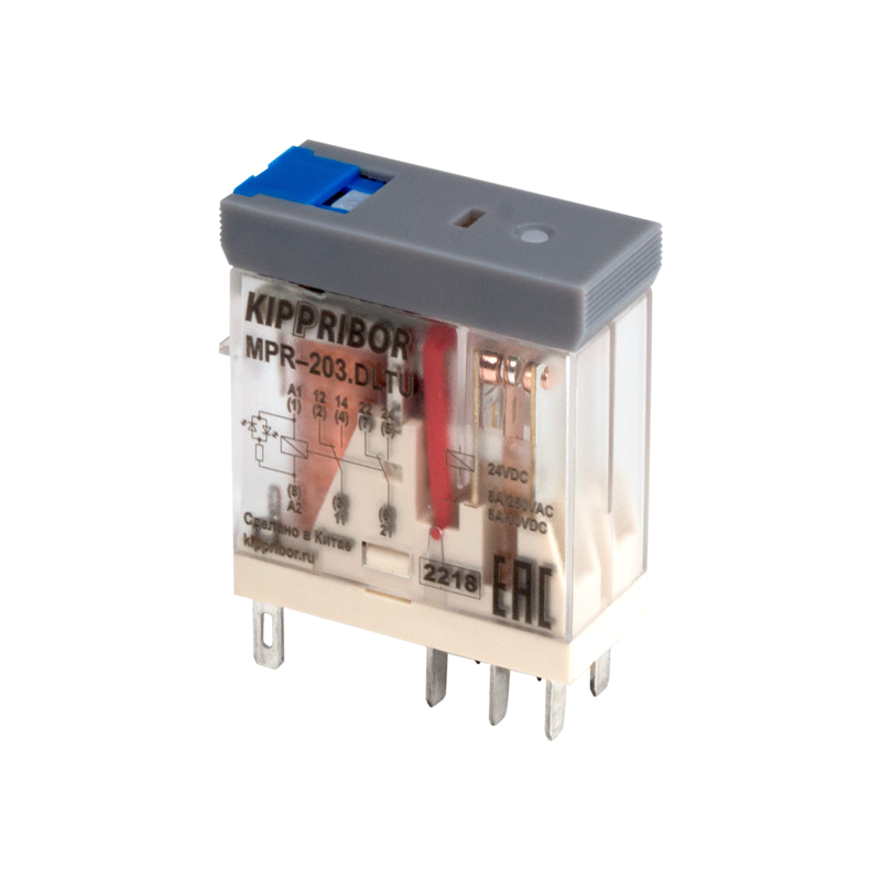 Реле промежуточное MPR-203.DLTU 8А 24VDC ОВЕН 127847