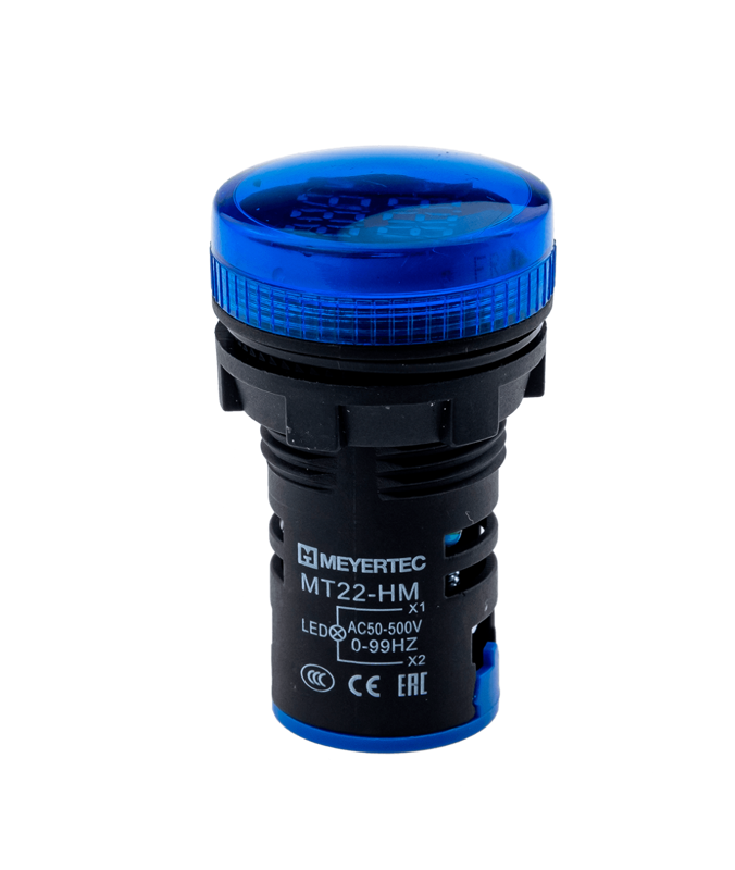 Индикатор напряжения и частоты MT22-HM6 син. ОВЕН 107378