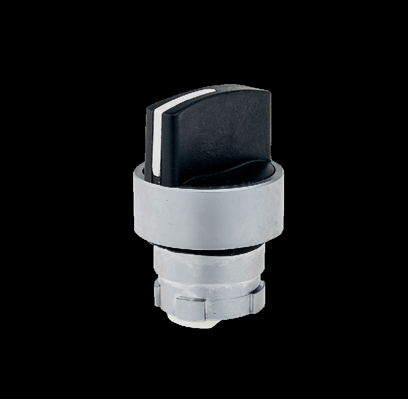 Головка переключателя короткая ручка 3 полож. возвр.-фикс.-возвр мет. MTB2-BD5 черн. ОВЕН 43242