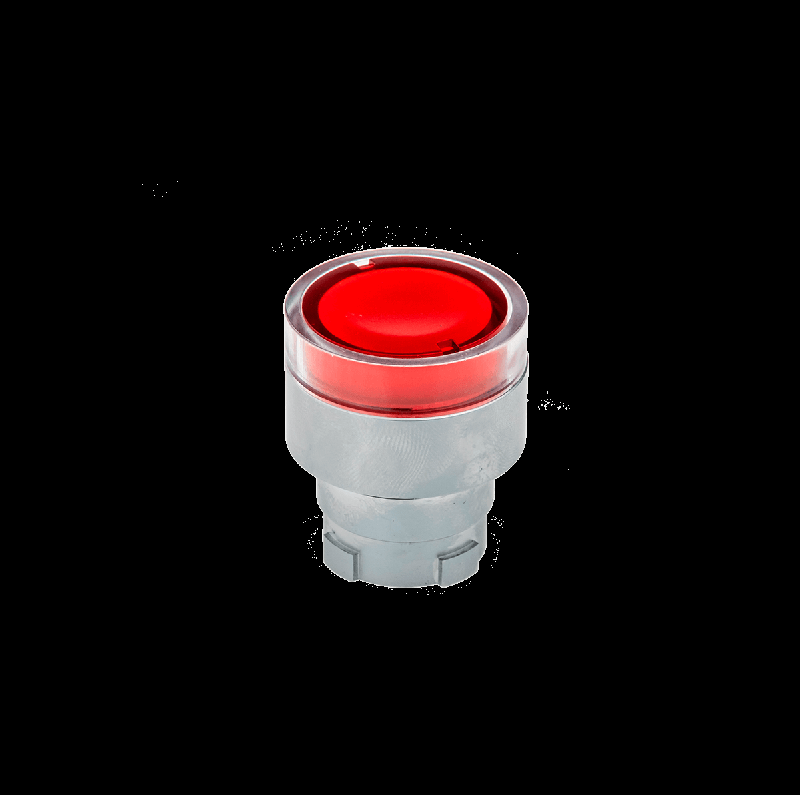 Головка кнопки прозрачная мет. MTB2-BW34 красн. ОВЕН 43173