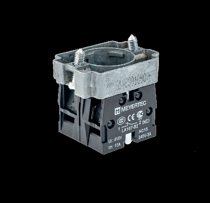 Основание с блок-контактом 1NO+1NC мет. MTB2-BZ15 ОВЕН 43310