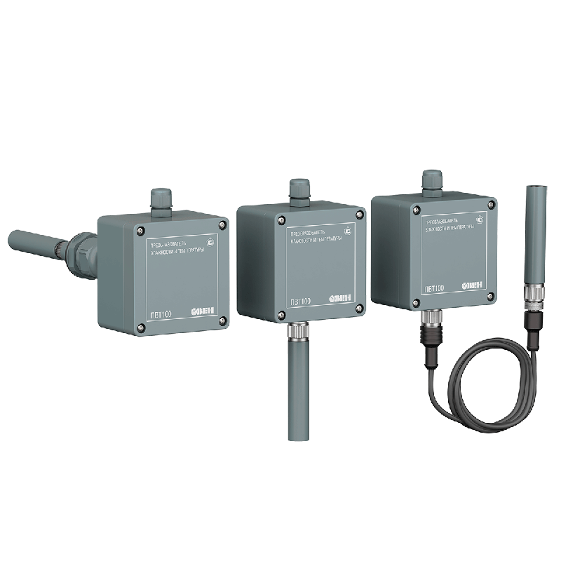 Преобразователь влажности и температуры ПВТ100-Н4.2.И ОВЕН 110538