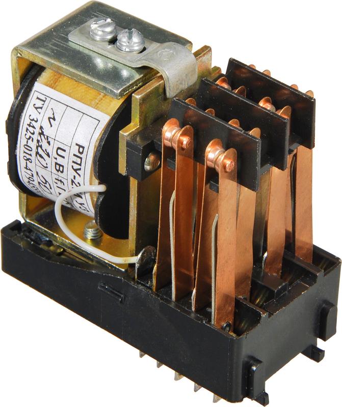 Реле промежуточное РПУ-2М102-1600 24В пост. открытое под пайку ток контактов 6А 6з+0р+0п У3 КРИ Контакт A8030-77960820