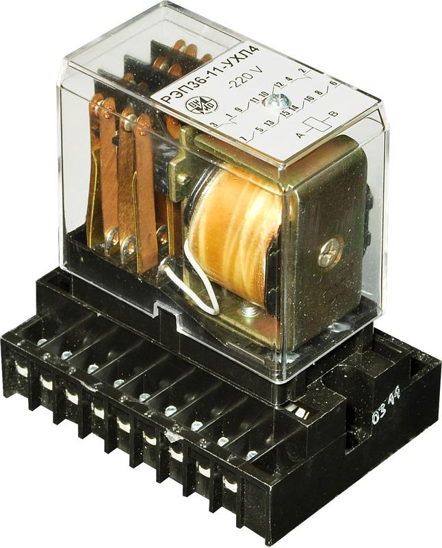 Реле промежуточное РЭП-36-11 24В пост. 2/2 пер. прис. ВНИИР A8120-77969298