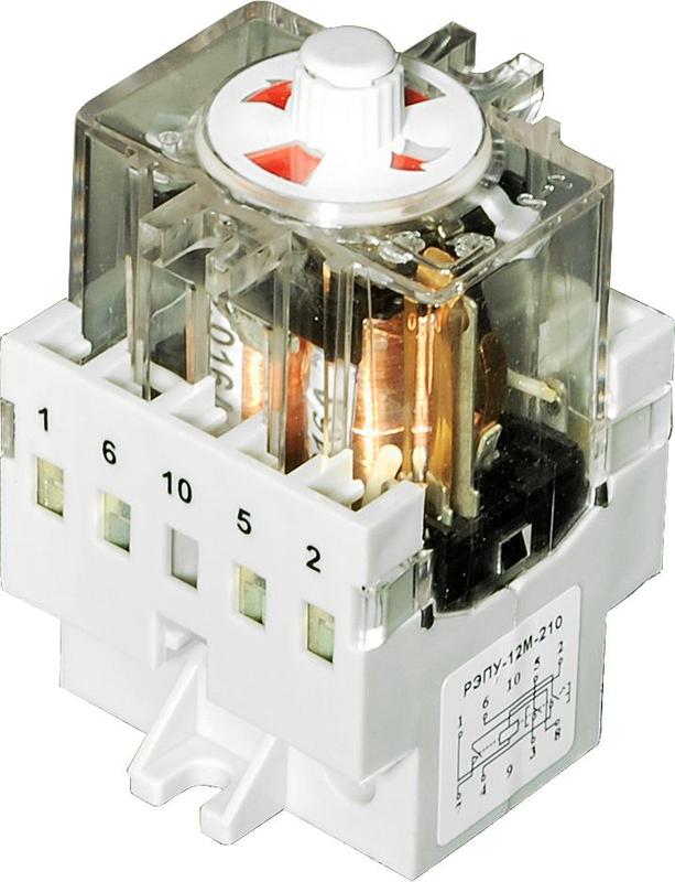 Реле промежуточно-указательное РЭПУ-12М-210-1-У3 12В пост. ВНИИР A8120-T84137084