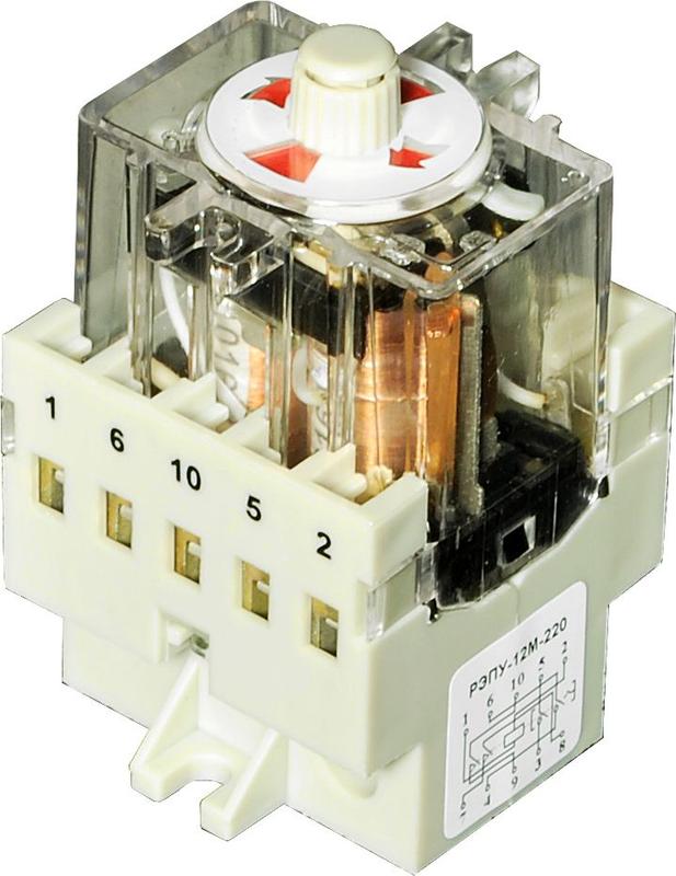 Реле промежуточно-указательное РЭПУ-12М-220-3-У3 0.025А пост. ВНИИР A8120-T200058608