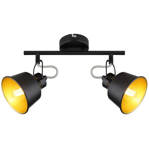 Светильник Evelyn 7064-702 40Вт 2хЕ14 настен./потолочн. спот поворотн. Rivoli Б0055368