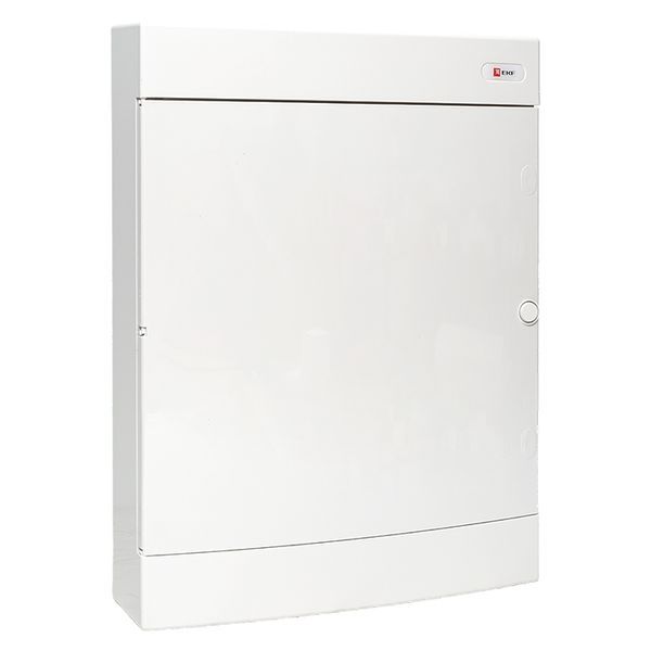 Щит распределительный навесной Unix 3х18мод. IP41 бел. дверь PROxima EKF ux-3x18-nw