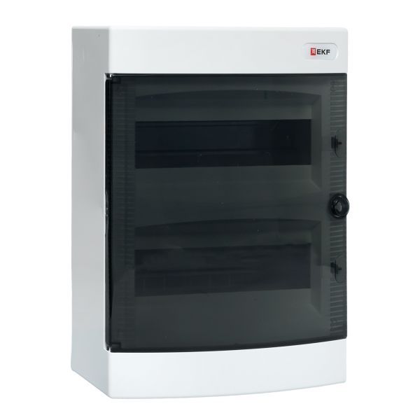 Щит распределительный навесной Unix 2х12мод. IP41 прозр. дверь PROxima EKF ux-2x12-n