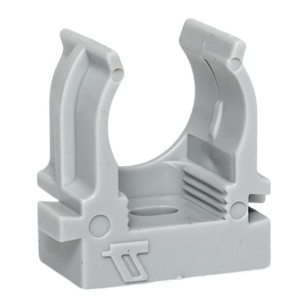 Держатель для труб (клипса) d16мм для монтажн. пистолета сер. (уп.100шт) Plast EKF derjp-z-16