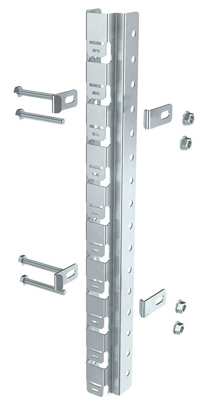 Крепление к сетке безвинтовое для 2-консолей IEK CLM50D-CSB-2