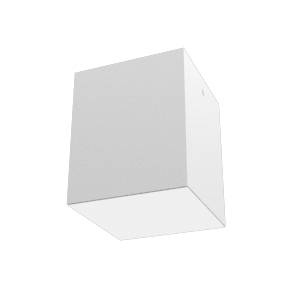 Светильник светодиодный DL-Box 24Вт 3000К 140х140х170 накладной RAL9003 бел. муар с опаловым рассеив. DALI VARTON V1-R0-00819-20D01-2002430