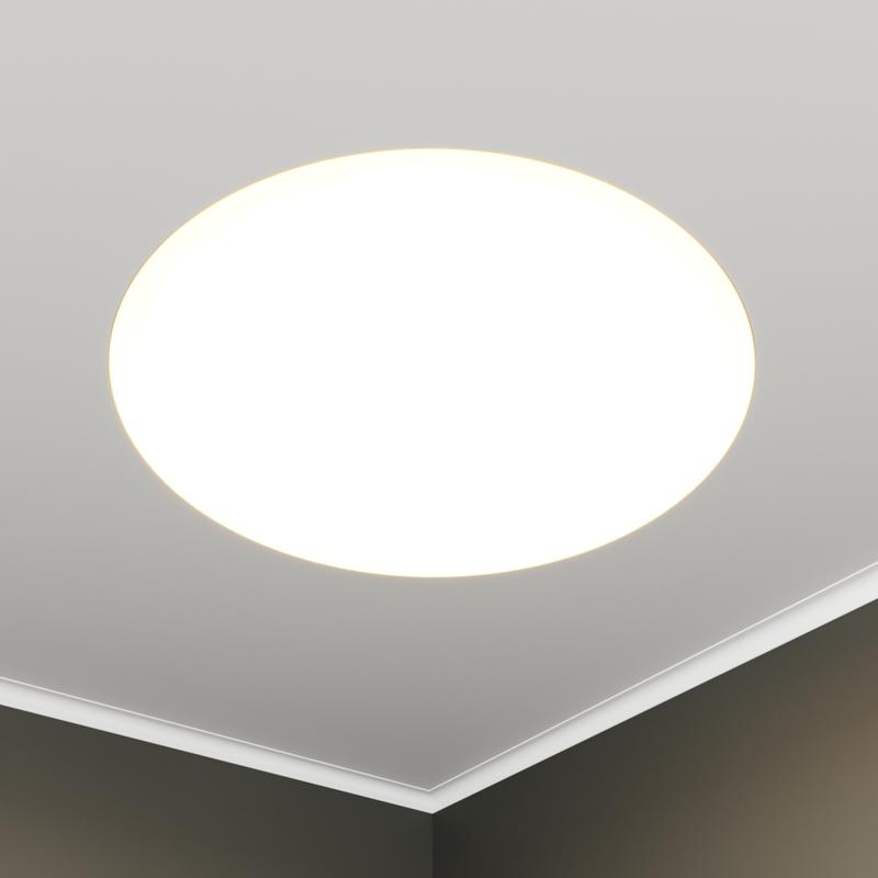 Светильник светодиодный RVE-LBX-RING-1446-VG 186Вт 4000К 1446х1446х130мм круг встраив. под шпаклевку бел. RVElektro RVE00003354