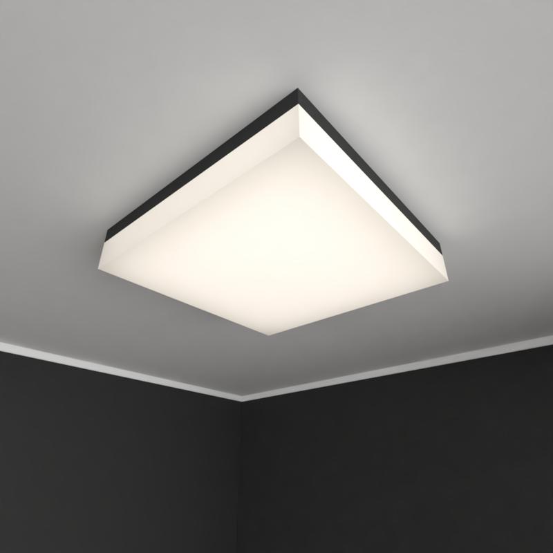 Светильник светодиодный RVE-LBх-LUMO-BOх-400-N 28Вт 4000К 400х400х130мм квадрат накладной бел. RVElektro RVE00002324