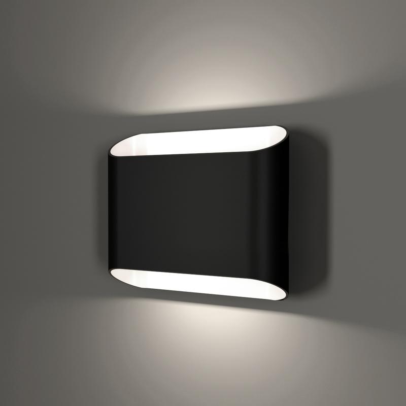 Светильник светодиодный RVE-LBX-BOX-BRA-N бра 200х225х95 12Вт накладной 4000К бел. RVElektro RVE00003341