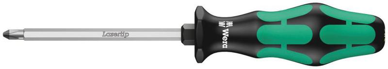 Отвертка крестовая с шестигранным стержнем 350 SK PH PH 2х100мм Wera WE-008752